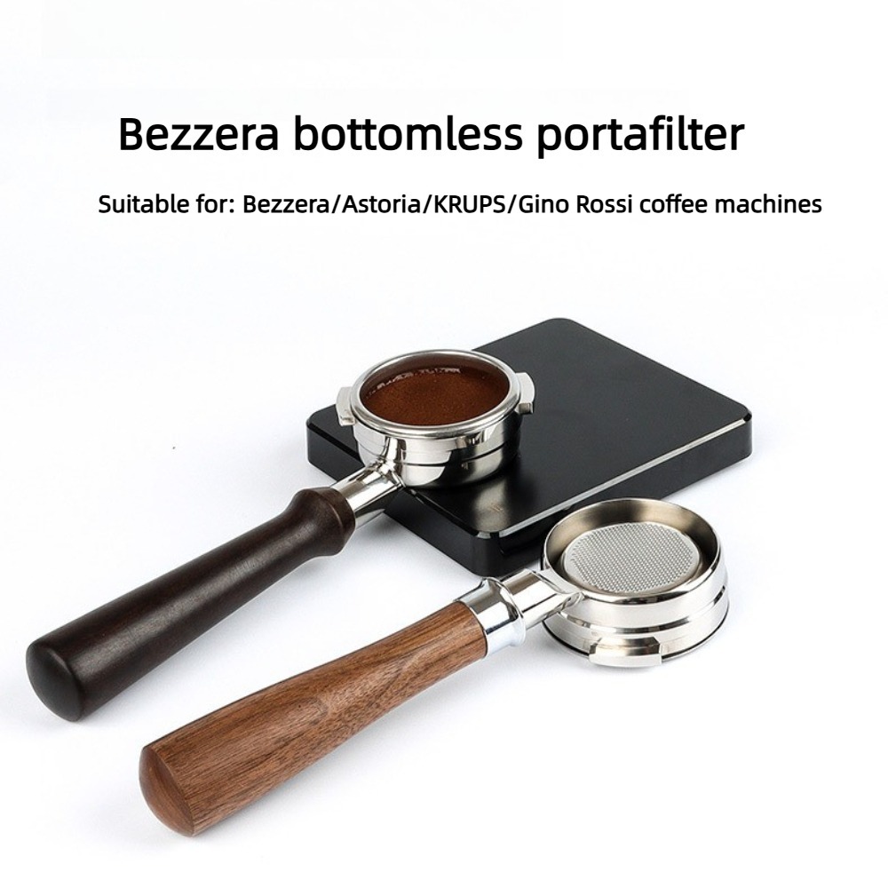 Equipment Of Coffee Machine - Bezzera 58mm Bottomless Portafilter Stainless Steel
