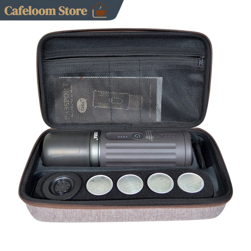 CERA Portable Coffee Machine S - Coffee Equipment Travel Bag ulasan dan harga