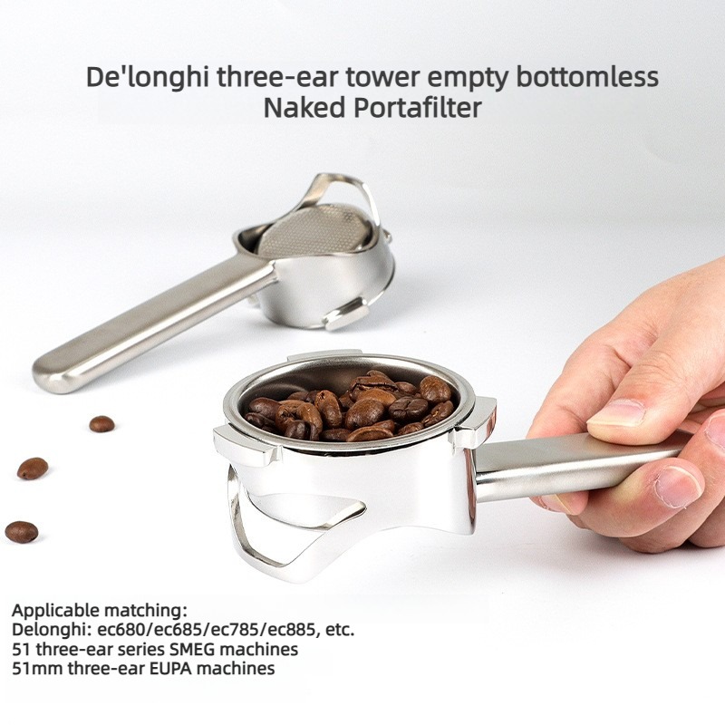 Delonghi 51mm Bottomless Porta - Equipment Of Coffee Machine ulasan dan harga