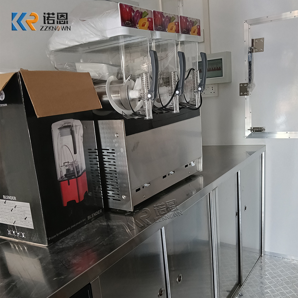 Stainless Steel Mobile Food Tr - Coffee Equipment For Business ulasan dan harga