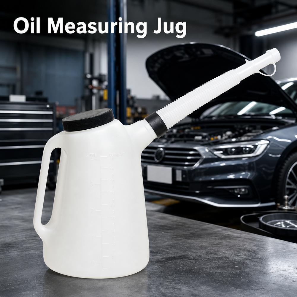5L Oil Measuring Jug Flexible  - Bean Hopper Lid ulasan dan harga
