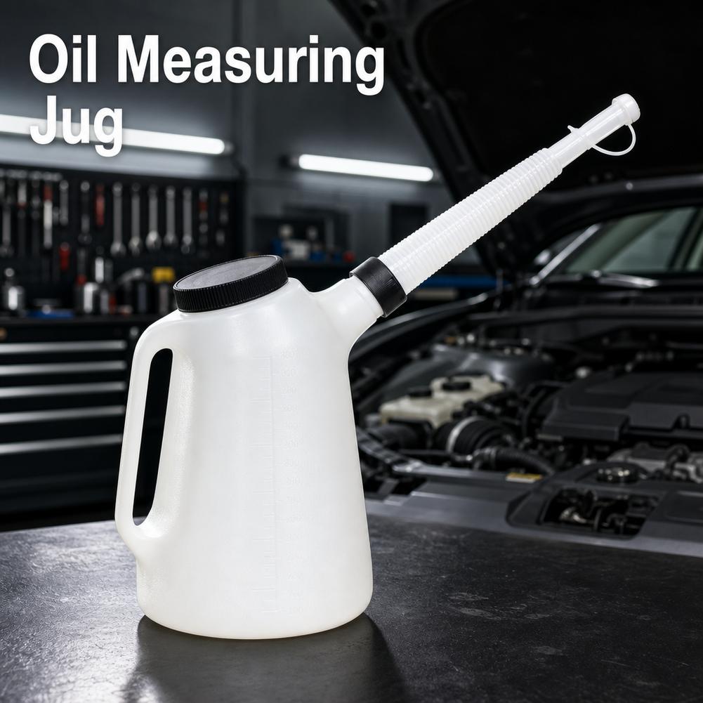 5L Oil Measuring Jug Flexible  - Bean Hopper Lid ulasan dan harga