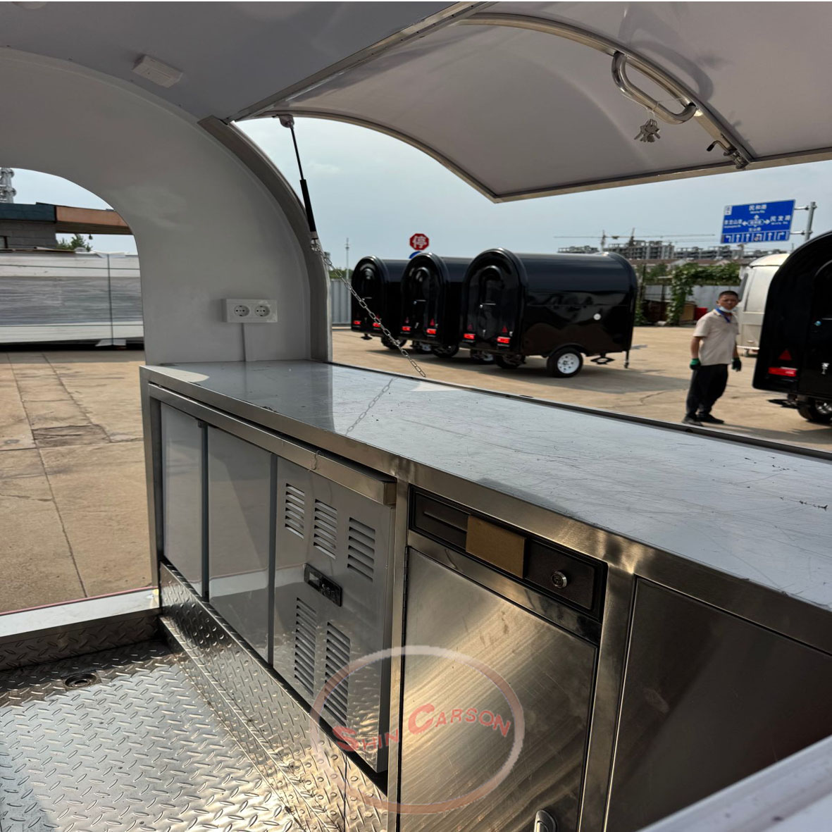 ONLYWE Fast Food Truck Hotdog  - Coffee Equipment For Business ulasan dan harga