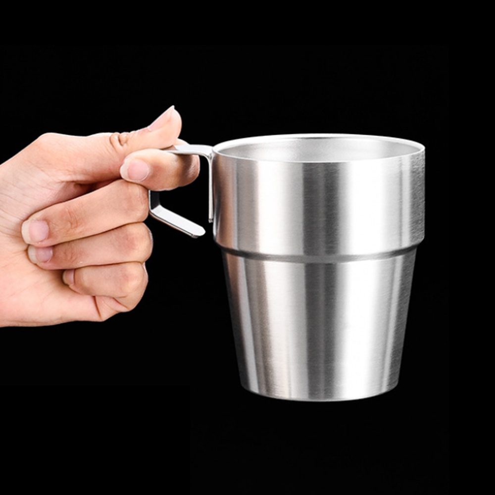 4 Pack Stainless Steel Camping - Coffee Equipment Travel Bag ulasan dan harga