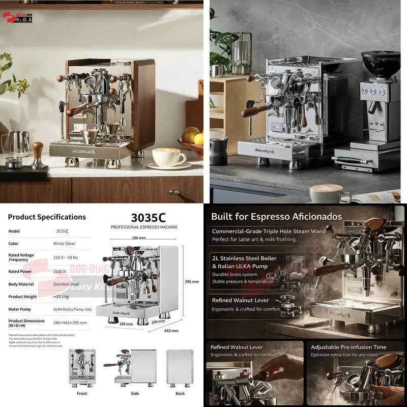 【CHIMU HOME】Commercial Smart E - Coffee Equipment For Business ulasan dan harga