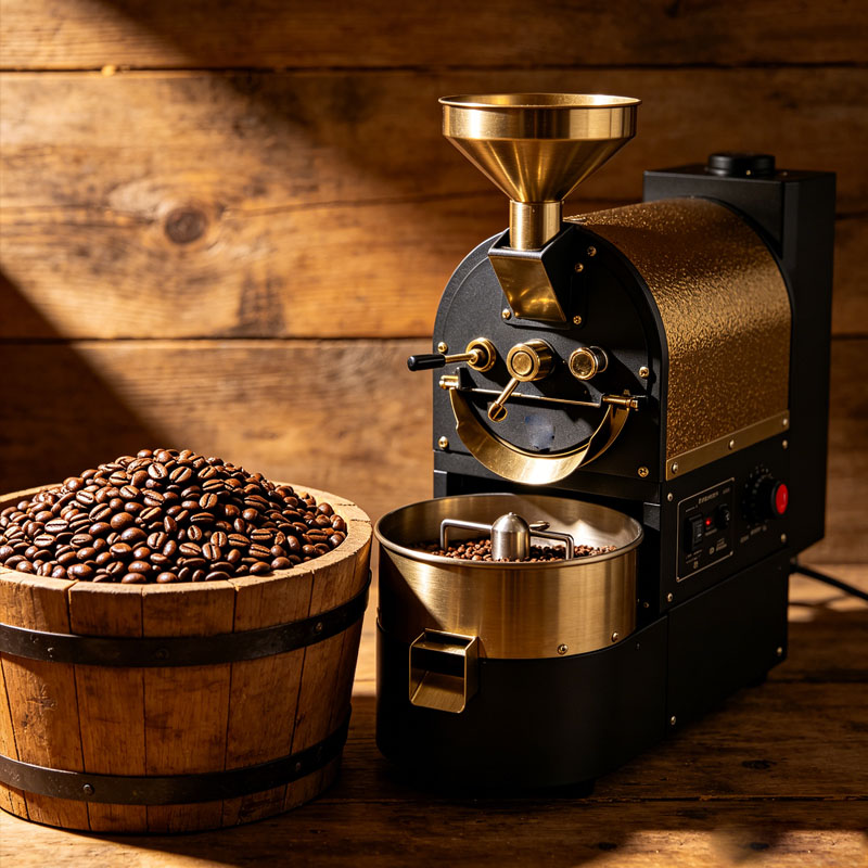 Drum Coffee Roaster Commercial - Coffee Equipment For Business ulasan dan harga