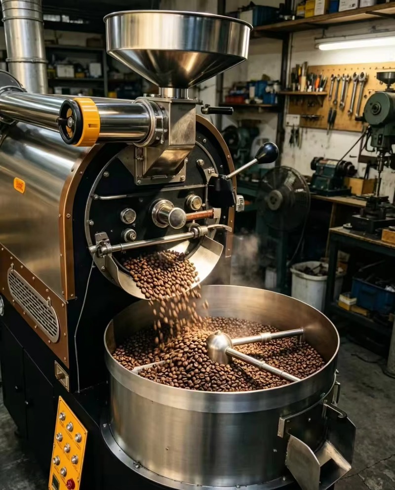 Drum Coffee Roaster Commercial - Coffee Equipment For Business ulasan dan harga