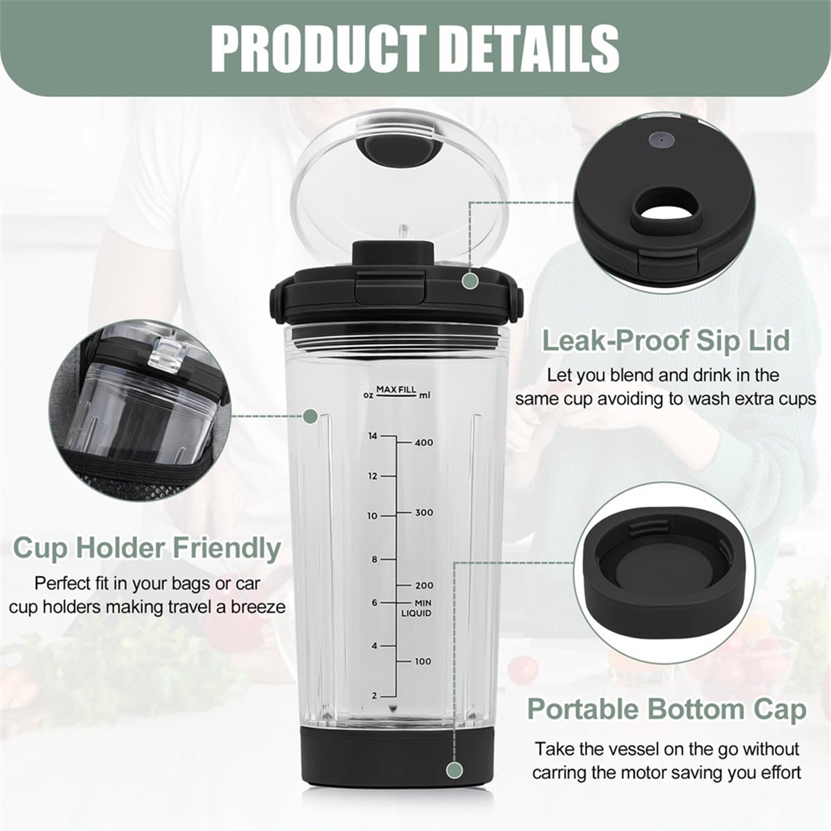(A64E) Blender Cup Lid for Nin - Bean Hopper Lid ulasan dan harga