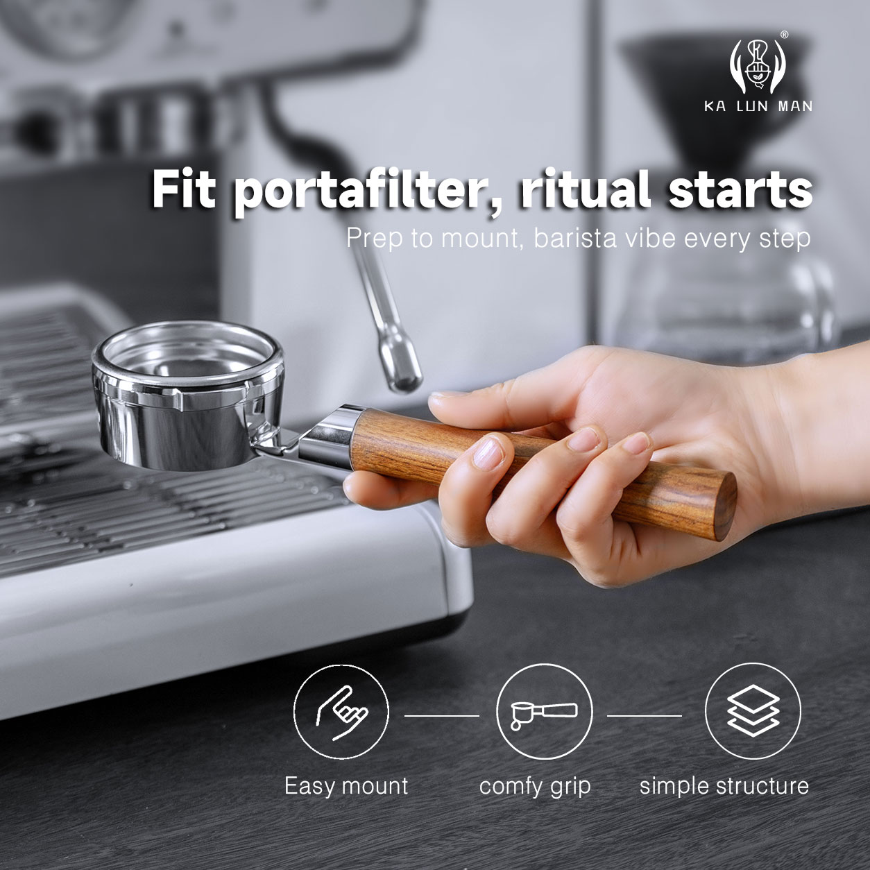 58mm 2‑Lugs Bottomless Portafi - Equipment Of Coffee Machine ulasan dan harga
