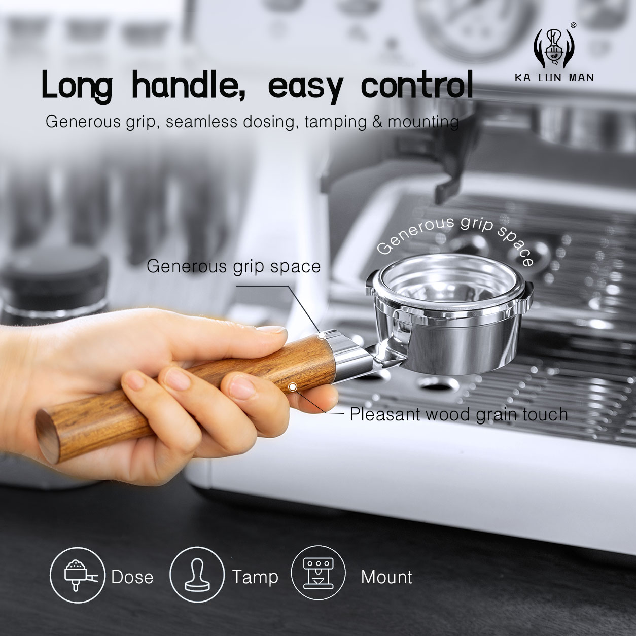 58mm 2‑Lugs Bottomless Portafi - Equipment Of Coffee Machine ulasan dan harga
