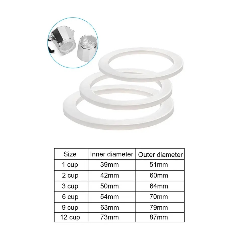 1PC Coffee Rubber Ring Bialett - Quality Coffee Equipment ulasan dan harga