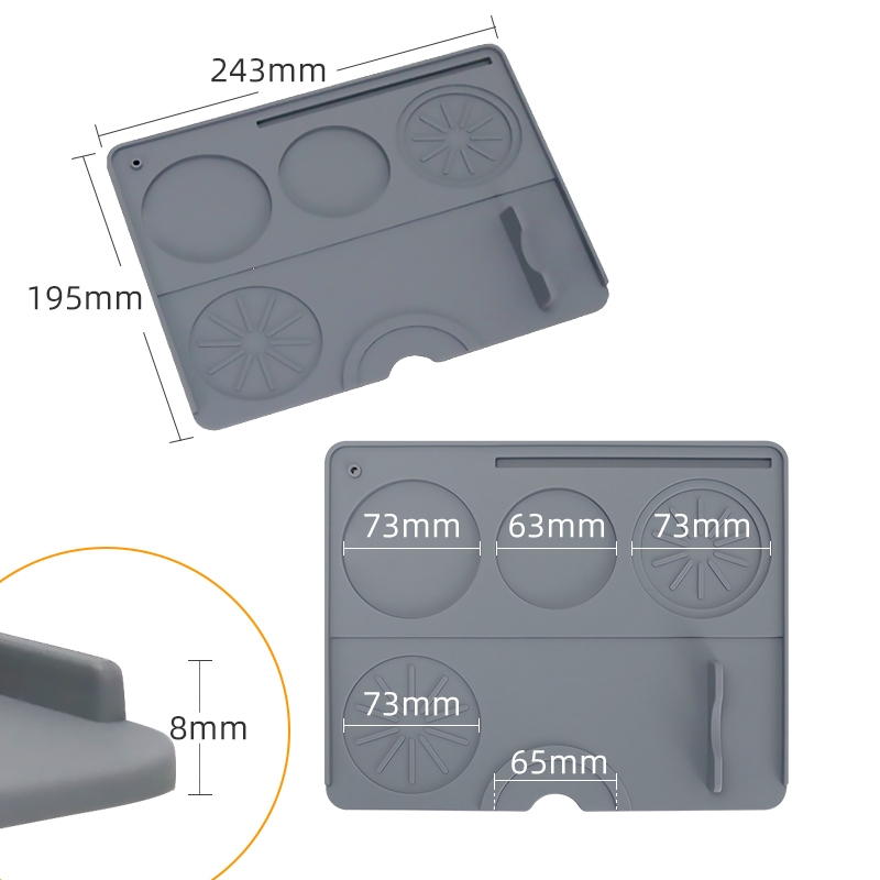 Coffee Tamper Mat Espresso Por - Coffee Equipment Accessories ulasan dan harga