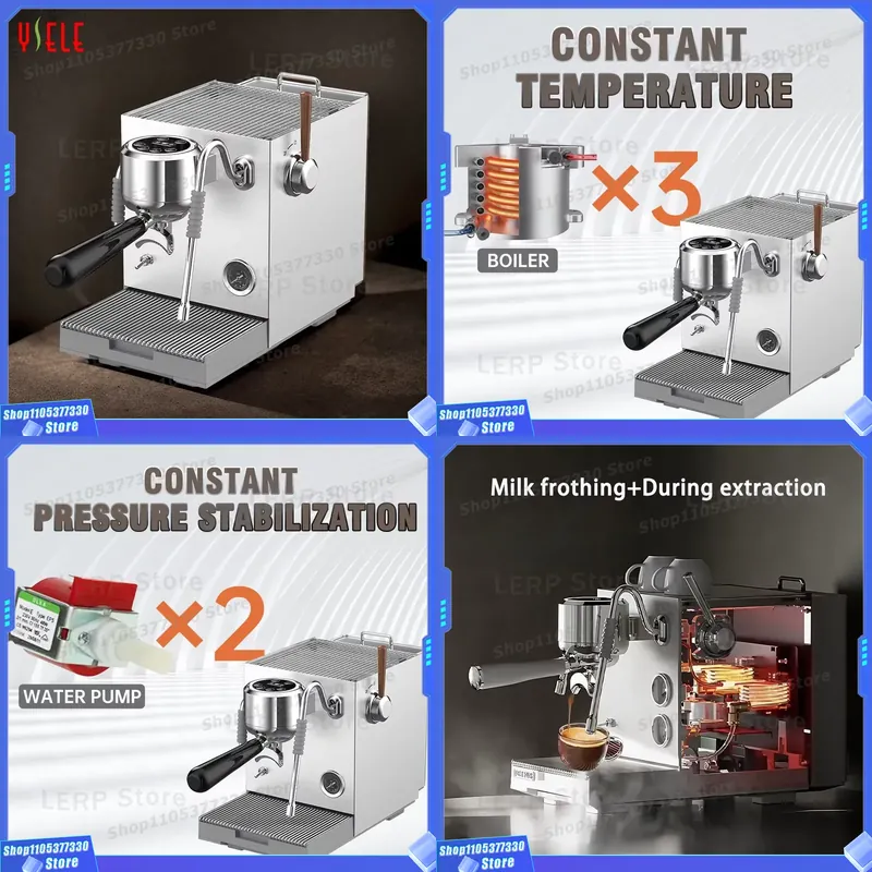 Professional 9 Bar Espresso Ma - Coffee Equipment For Business ulasan dan harga