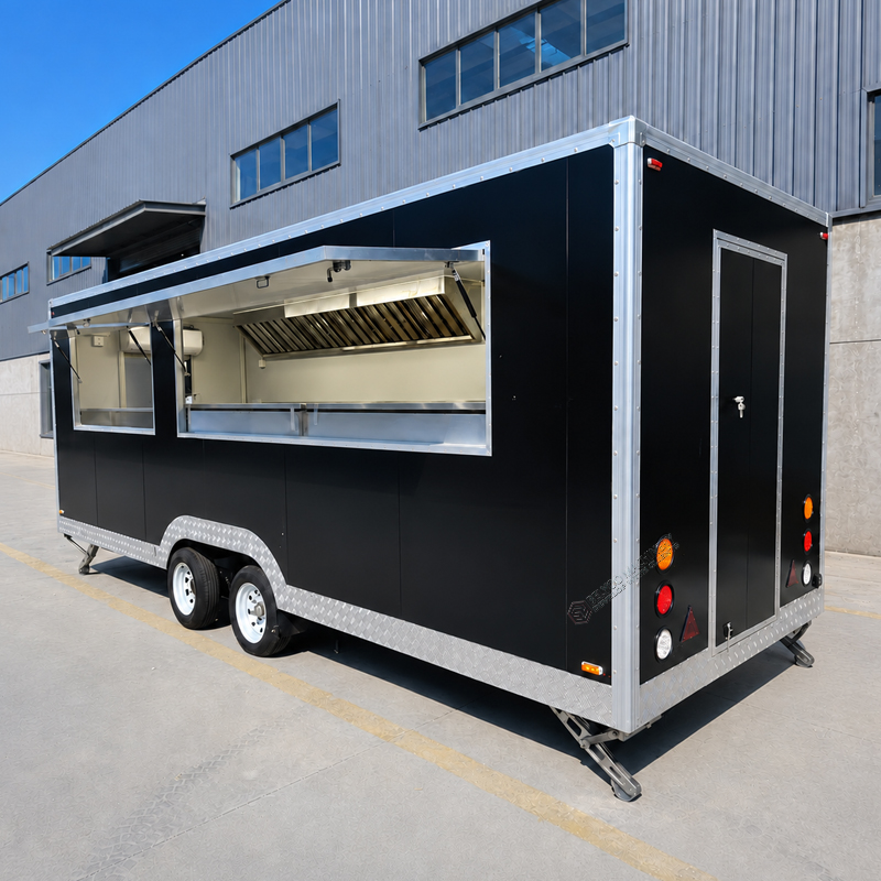 Mobile Food Trailer Fully Equi - Coffee Equipment For Business ulasan dan harga