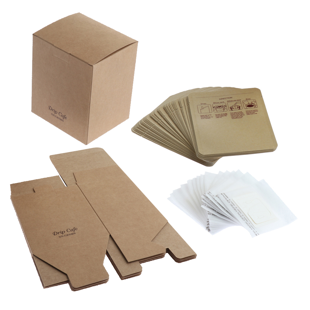 105 Pieces Hanging Ear Drip Co - Coffee Equipment Travel Bag ulasan dan harga